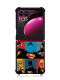 Justice League DC Comics Superheroes Motorola Moto Razr Plus 2023 , Moto Razr+ 2023 Case OV1298