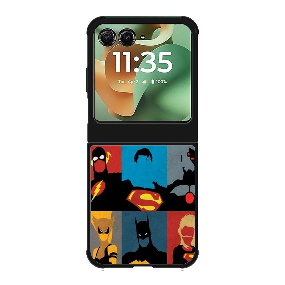 Justice League DC Comics Superheroes Motorola Moto RAZR 2025 Case OV1298