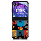 Justice League DC Comics Superheroes Motorola Moto Razr Plus 2024 , Moto Razr+ 2024 Case OV1298
