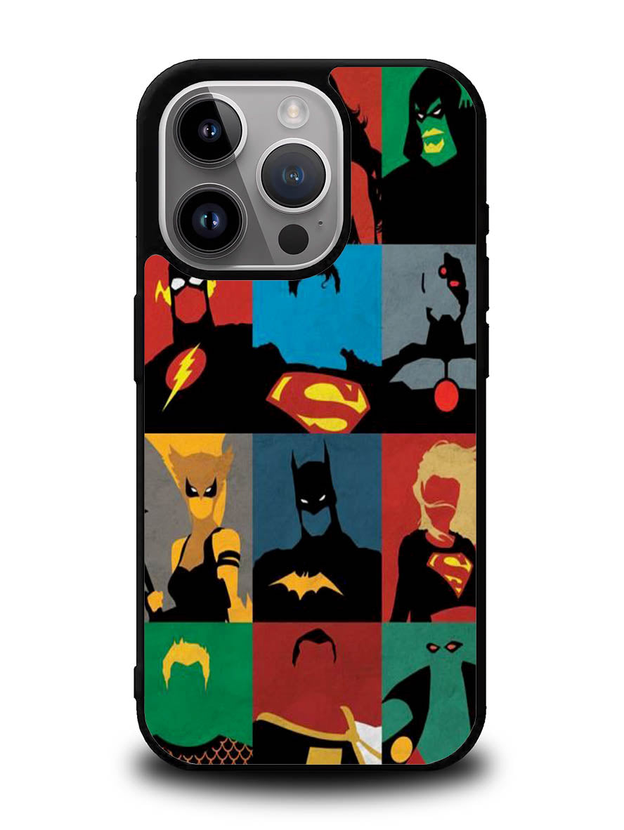 Justice League DC Comics Superheroes iPhone 16 Pro Max Case QC1298