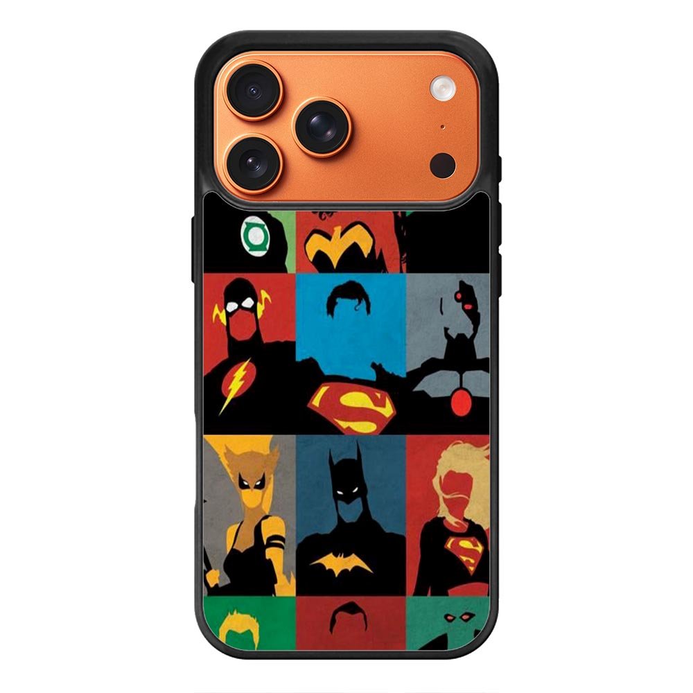 Justice League DC Comics Superheroes iPhone 17 Pro Max Case QC1298