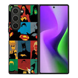 Justice League DC Comics Superheroes Samsung Galaxy Z Fold 6 5G 2024 Case OV1298