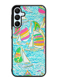 Lilly Pulitzer Sailboat Samsung Galaxy A15 5G Case