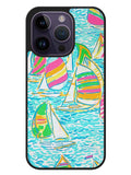 Lilly Pulitzer Sailboat iPhone 14 Pro Case