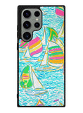 Lilly Pulitzer Sailboat Samsung Galaxy S23 Ultra 5G Case