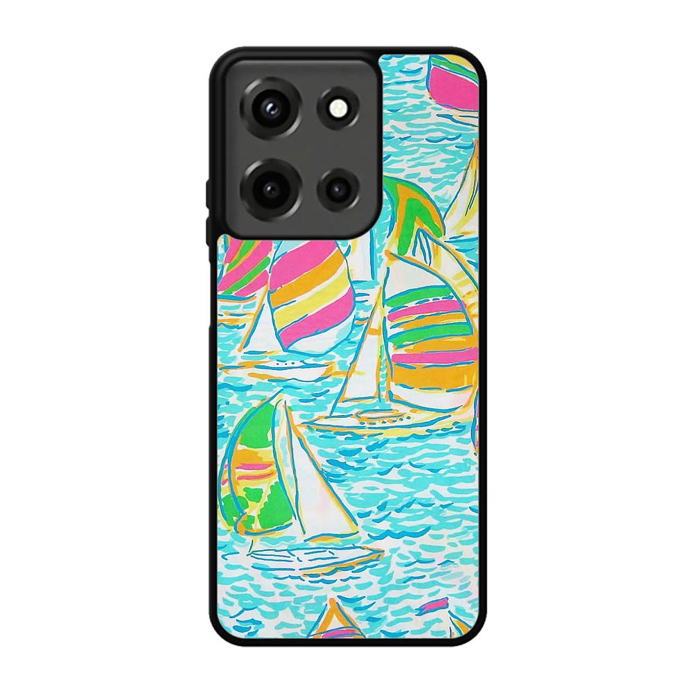 Lilly Pulitzer Sailboat Motorola Moto G 5G 2025 Case OV7827