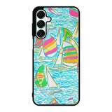 Lilly Pulitzer Sailboat Samsung Galaxy A16 Case OV3340