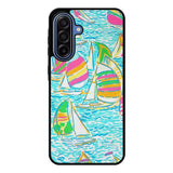 Lilly Pulitzer Sailboat Samsung Galaxy A17 Case