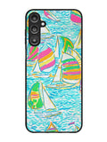Lilly Pulitzer Sailboat Samsung Galaxy A14 5G Case