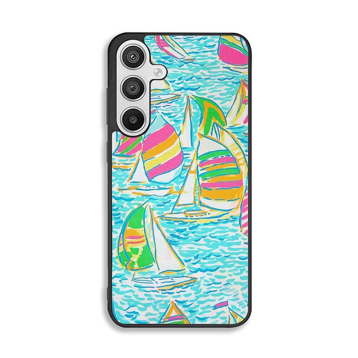 Lilly Pulitzer Sailboat Samsung Galaxy A26 Case OV3340