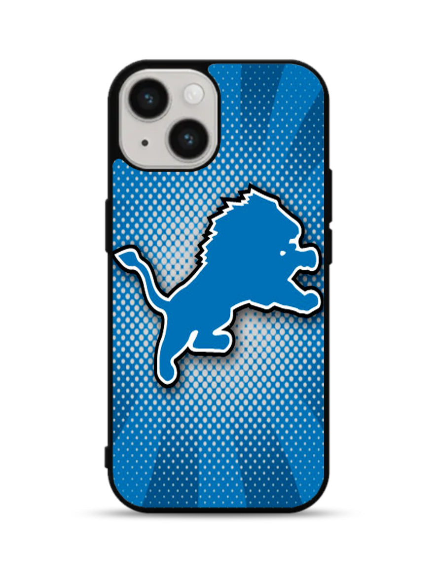 Detroit Lions Liser iPhone 15 Plus Case