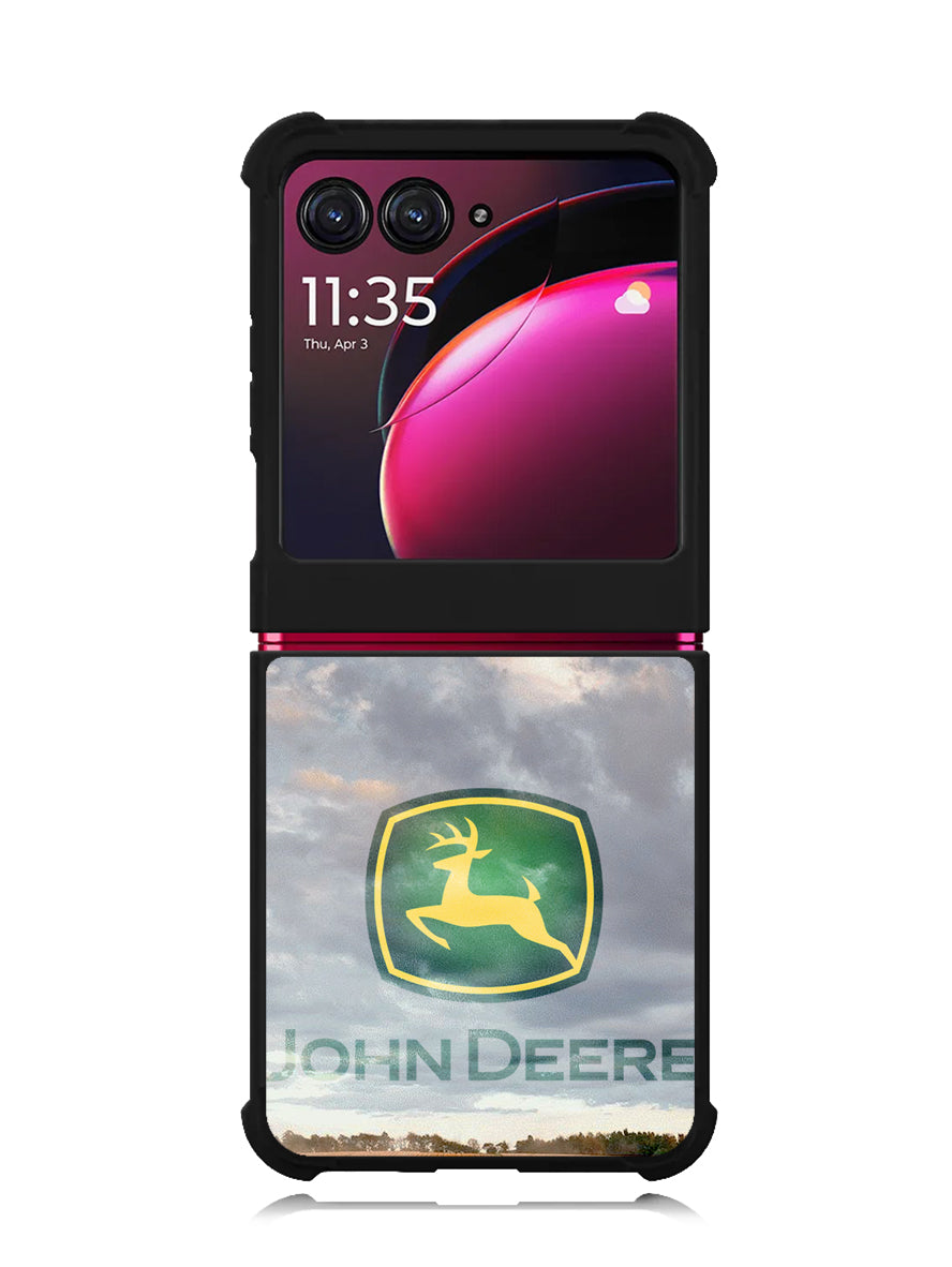 John Deere Logo 5th Motorola Moto Razr Plus 2023 , Moto Razr+ 2023 Case