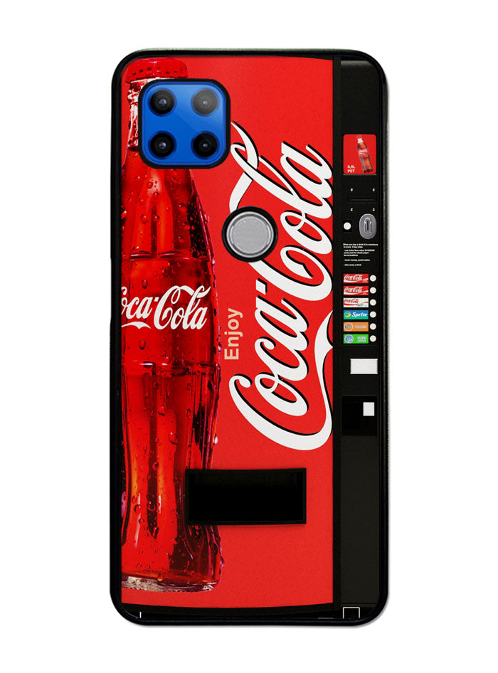 Coca-Cola Vending Machine 1st Motorola Moto G 5G Case , Moto One 5G Ace Case