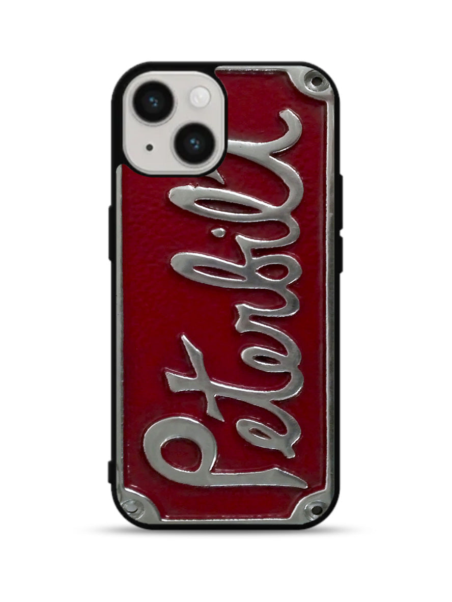 Peterbilt Truck License Plate iPhone 15 Plus Case