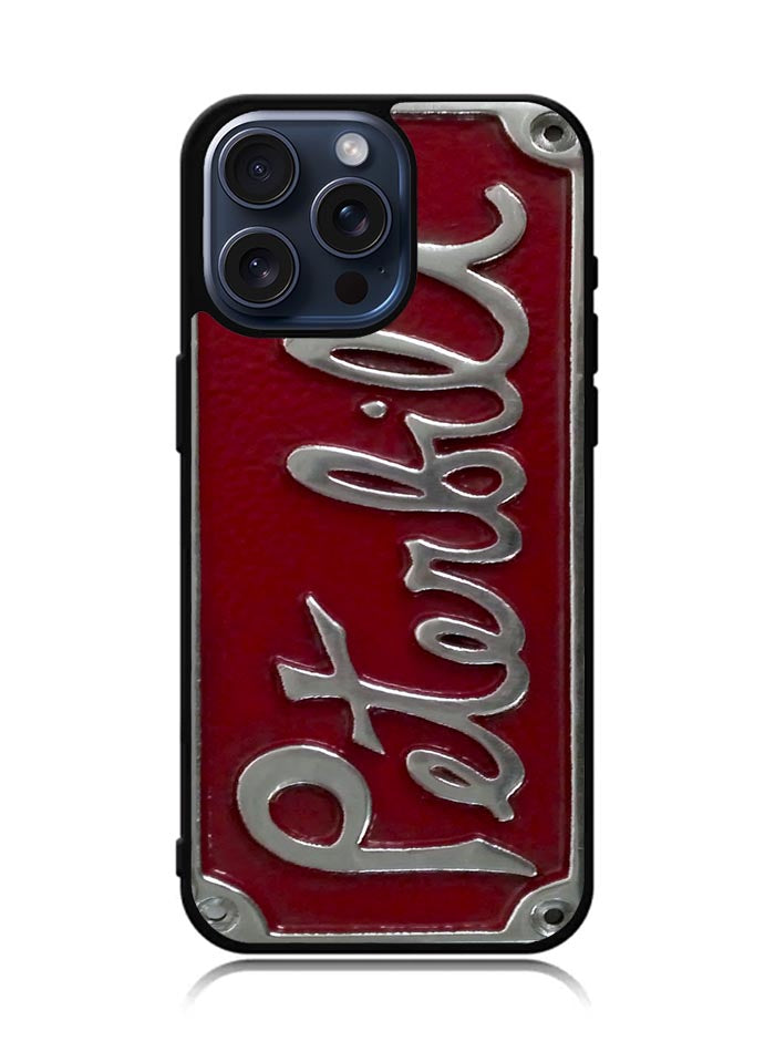 Peterbilt Truck License Plate iPhone 15 Pro Max Case