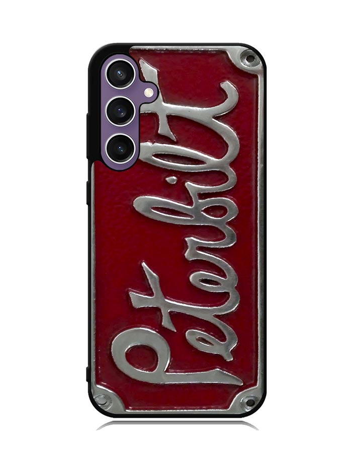 Peterbilt Truck License Plate Samsung Galaxy S23 FE 5G Case