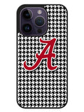 Alabama Houndstooth Crimson Tide iPhone 14 Pro Max Case