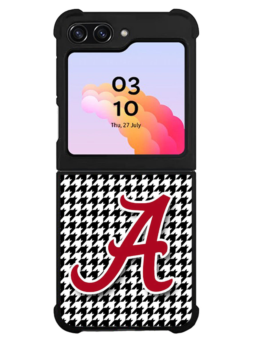Alabama Houndstooth Crimson Tide Samsung Galaxy Z Flip 5 5G 2023 Case
