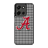 Alabama Houndstooth Crimson Tide Motorola Moto G 5G 2025 Case OV4176