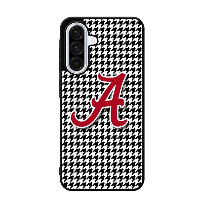 Alabama Houndstooth Crimson Tide Samsung Galaxy A36 Case OV6035