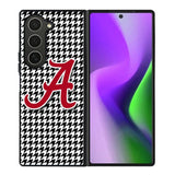Alabama Houndstooth Crimson Tide Samsung Galaxy Z Fold 6 Case