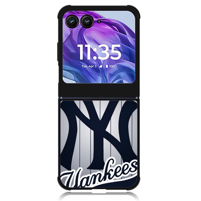 New York Yankees 2nd Motorola Moto Razr Plus 2024 , Moto Razr+ 2024 Case