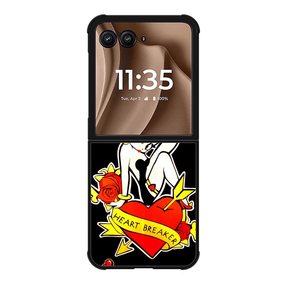 Betty Boop Heart Breaker Motorola Moto RAZR Plus 2025 Case OV1333