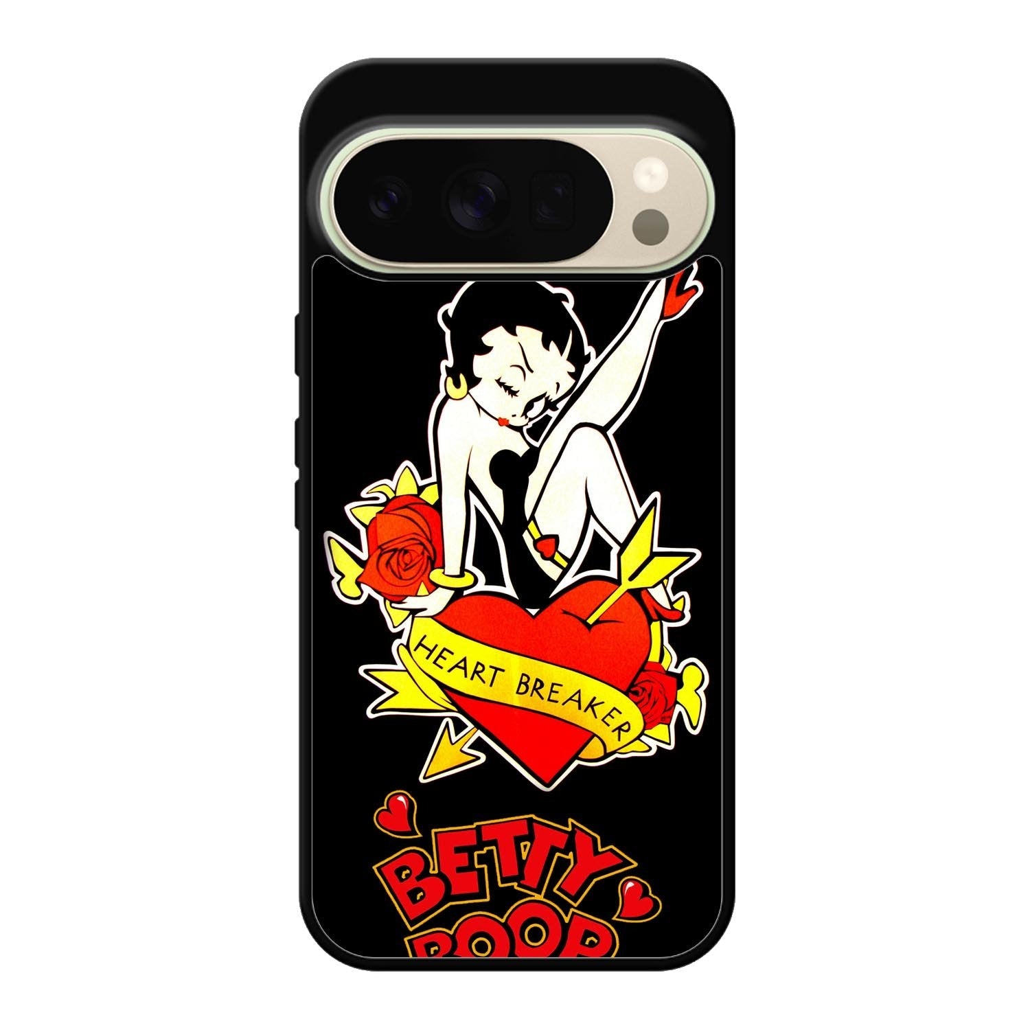 Betty Boop Heart Breaker Google Pixel 10 Pro Case QC1333
