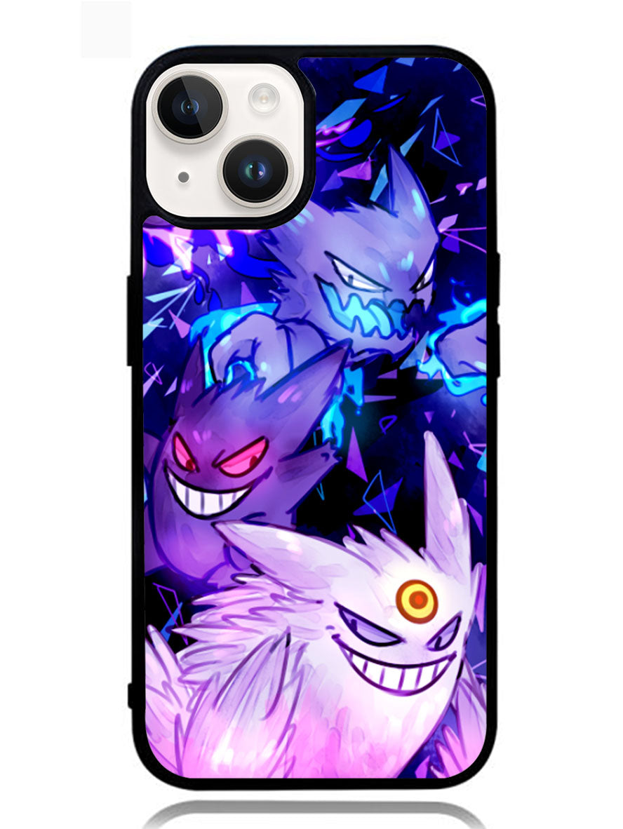 Gengar Sinister Pokemon iPhone 14 Plus Case
