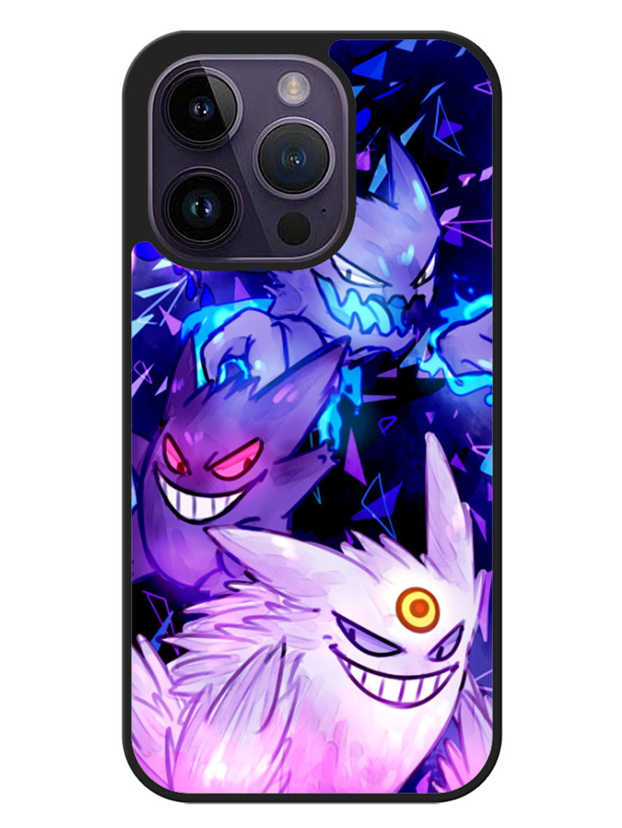 Gengar Sinister Pokemon iPhone 14 Pro Case