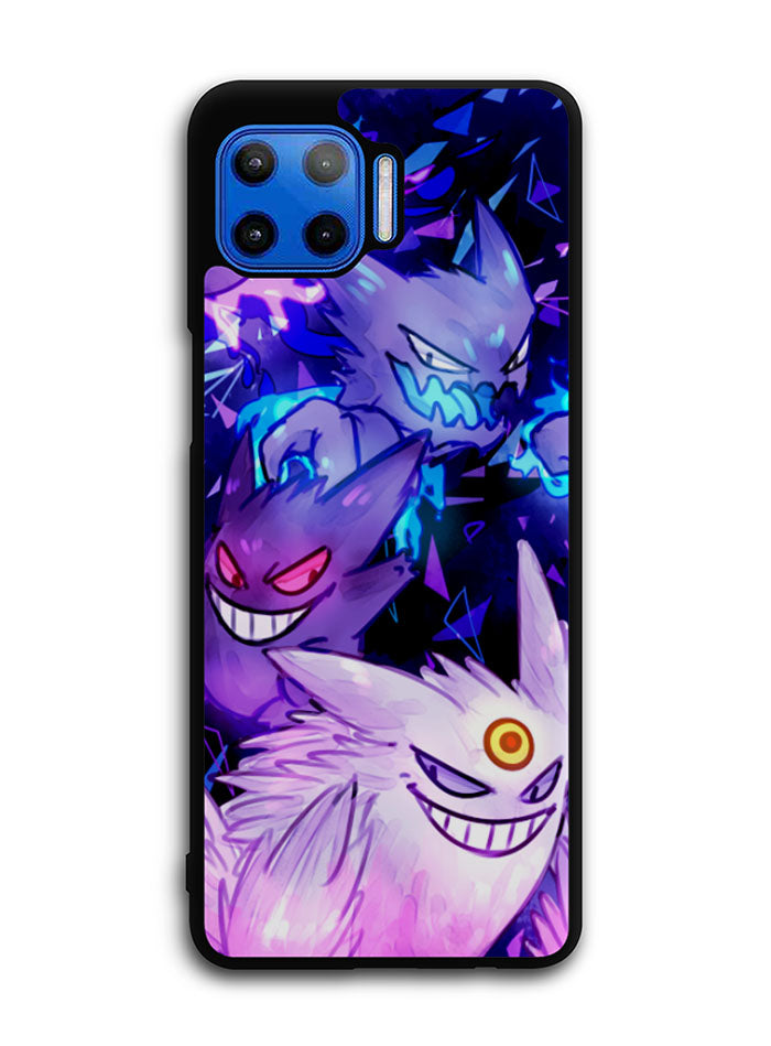 Gengar Sinister Pokemon Motorola Moto One 5G Case , Moto One 5G UW Case , Moto G 5G Plus Case
