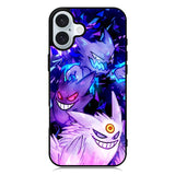 Gengar Sinister Pokemon iPhone 16 Case