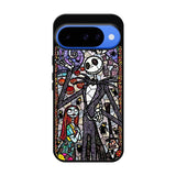 Nightmare Before Christmas Art Glass Google Pixel 10 Case
