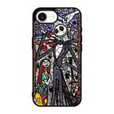 Nightmare Before Christmas Art Glass iPhone 17e Case