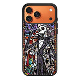 Nightmare Before Christmas Art Glass iPhone 17 Pro Case