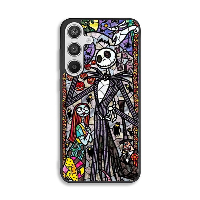 Nightmare Before Christmas Art Glass Samsung Galaxy A26 Case OV1662
