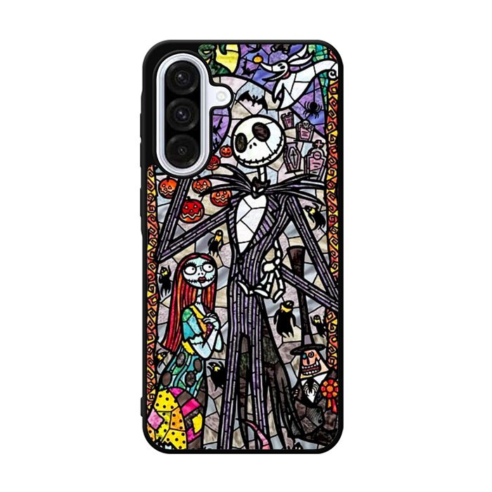 Nightmare Before Christmas Art Glass Samsung Galaxy A36 Case OV1662