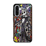 Nightmare Before Christmas Art Glass Samsung Galaxy A36 Case OV1662