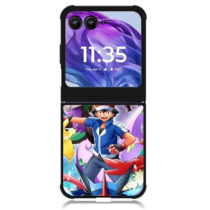 Pokemon Pocket Monsters Motorola Moto Razr Plus 2024 , Moto Razr+ 2024 Case