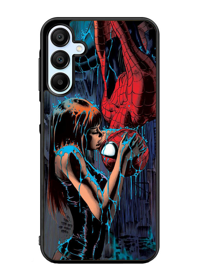 Spiderman Mary Jane Kissing Samsung Galaxy A35 5G Case OV1356