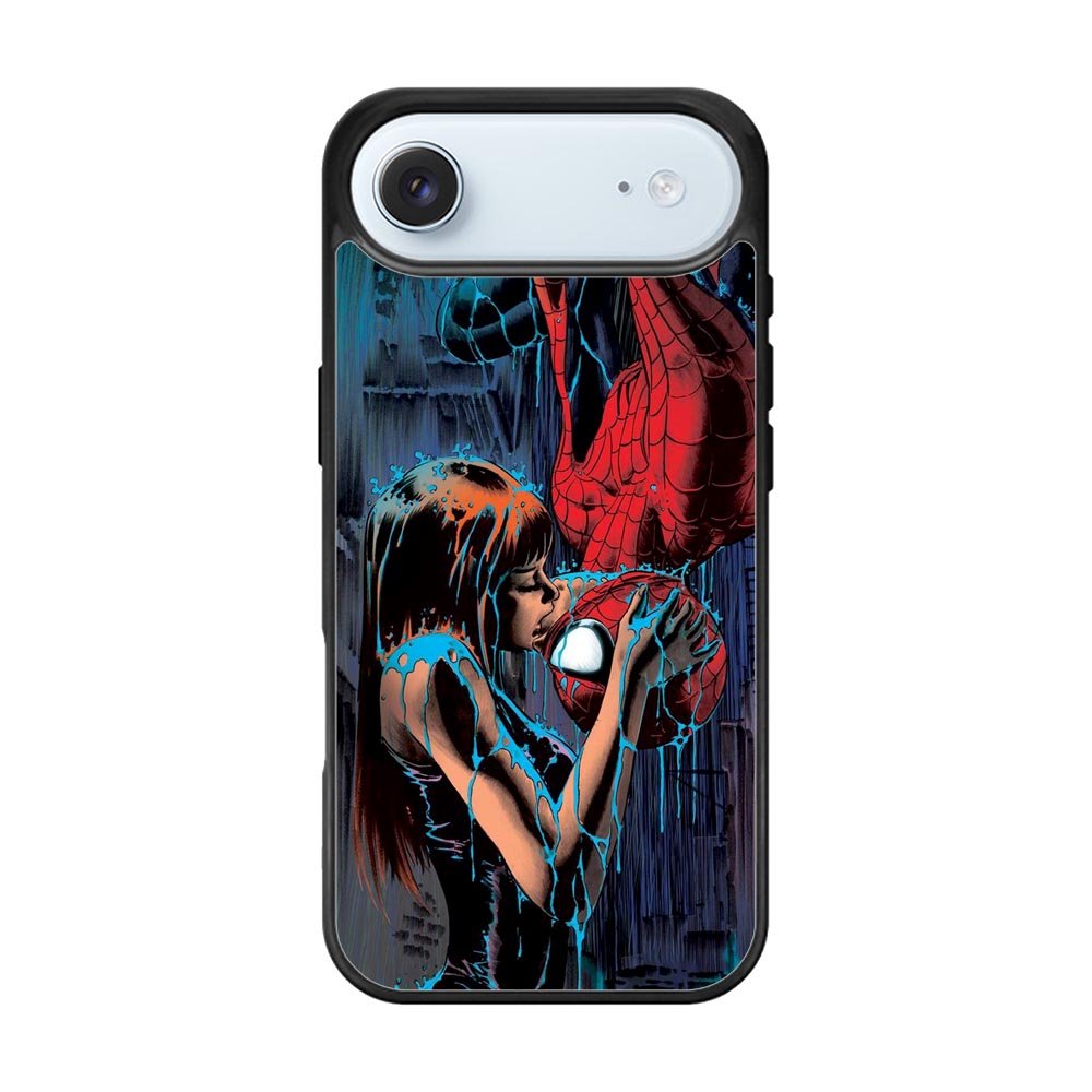 Spiderman Mary Jane Kissing iPhone Air Case QC1356
