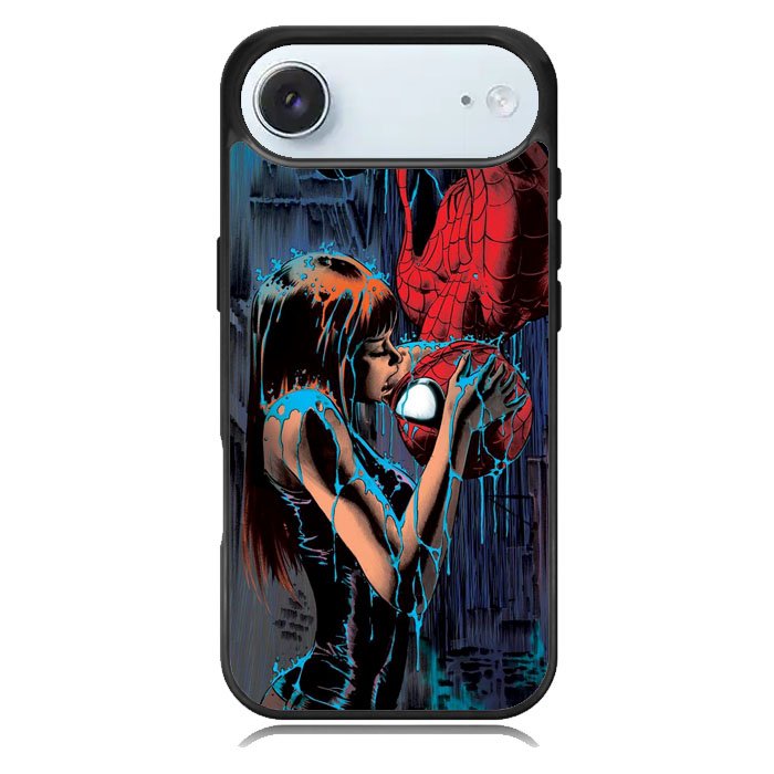 Spiderman Mary Jane Kissing iPhone 17 Air Case OV1356