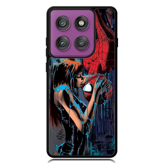 Spiderman Mary Jane Kissing Motorola Moto Edge 2025 | Moto Edge 60 Fusion | Moto Edge 60 Pro Case OV1356