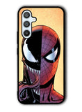 Venom Vs Spiderman Face Samsung Galaxy A14 5G Case QC1358