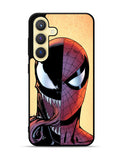 Venom Vs Spiderman Face Samsung Galaxy S25 Plus 5G , Samsung Galaxy S25+ 5G Case OV1358