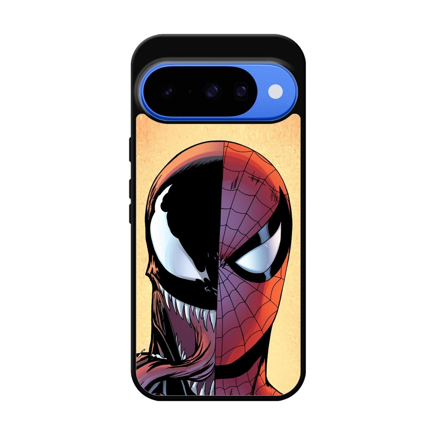 Venom Vs Spiderman Face Google Pixel 10 Case QC1358
