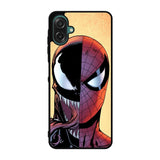 Venom Vs Spiderman Face Samsung Galaxy A07 Case QC1358