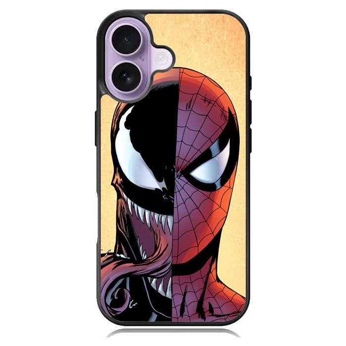 Venom Vs Spiderman Face iPhone 17 Case OV1358