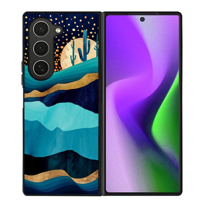 Indigo Desert Night Samsung Galaxy Z Fold 6 5G 2024 Case OV1381