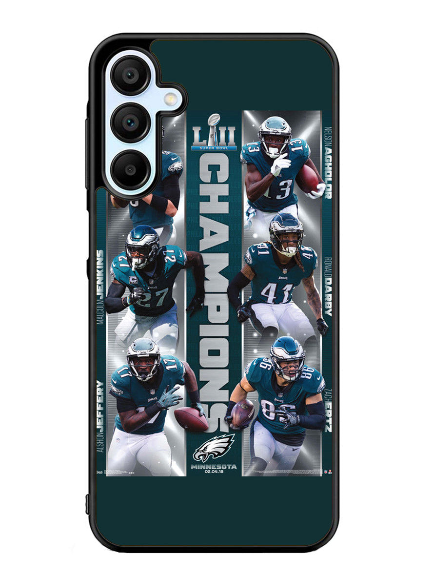 Philadelphia Eagles Super Bowl Samsung Galaxy A25 5G Case